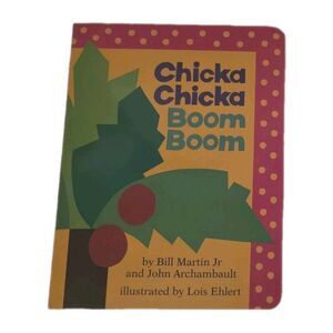 Chicka Chicka Boom Boom Board Book by Bill Martin Jr and John Archambault NEW.